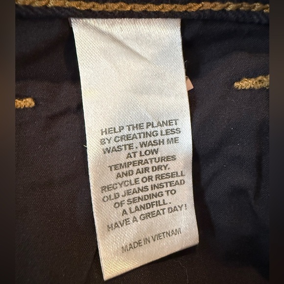 PacSun Women's Y2K Black Straight low rise straight Leg Jeans | Size 27 - Picture 5 of 8